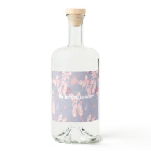 étiquette de bouteille d'eau