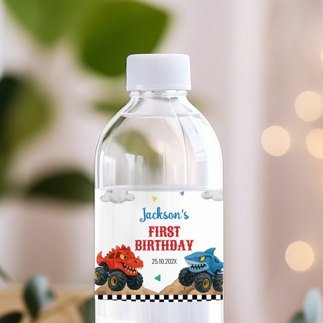 Étiquette de bouteille d'eau Anniversaire de enfan (Créateur téléchargé)