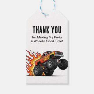 Étiquette de cadeau d'anniversaire personnalisée M