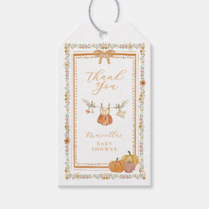 Étiquette de cadeau de faveur de Baby Shower Boho