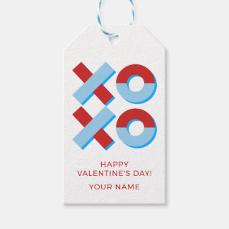 Étiquette de cadeau de la Saint-Valentin