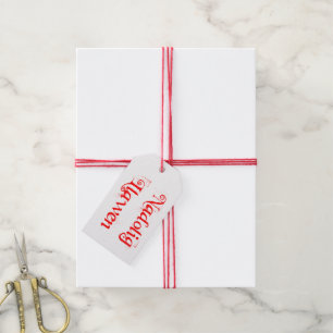 Étiquette de cadeau de Nadolig Llawen (Gallois)