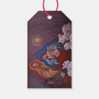 Étiquette de cadeau de naissance