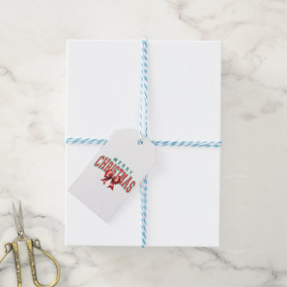 Étiquette de cadeau de Noël