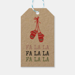 Étiquette de cadeau de Noël. Étiquette de vacances