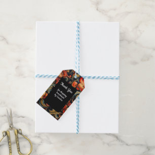Étiquette de cadeau de soin Rosepaint Rosemaling 6