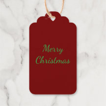 Étiquette de Cadeau en Papier d'Aluminium Ornement