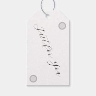 Étiquette de cadeau faite main – Rien que pour toi