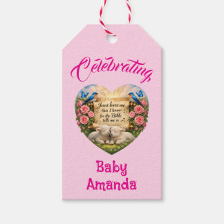Étiquette de cadeau personnalisée pour Baby Shower