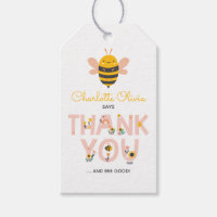 Étiquette de cadeau pour le 1er anniversaire de bé