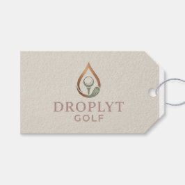 Étiquette de cadeau signature Droplyt Golf