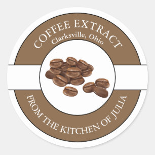 Étiquette de café