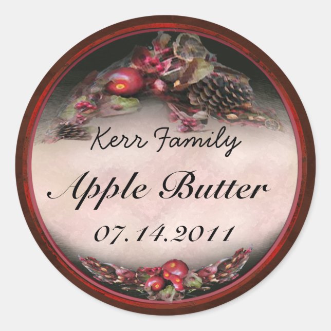 Étiquette de canning Apple 3 (Devant)