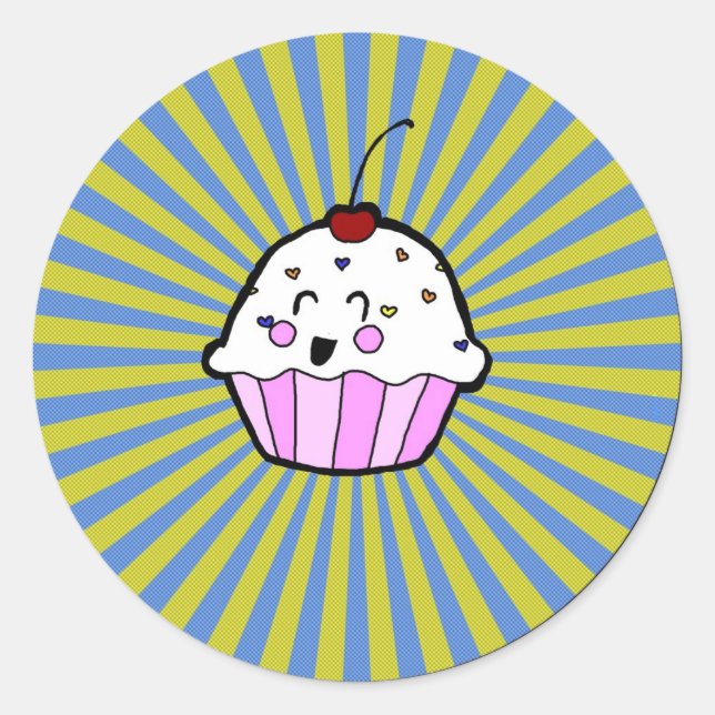 étiquette de cupcake (Devant)
