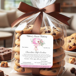 Étiquette de droit de chalet Accueil Mixeur de bou