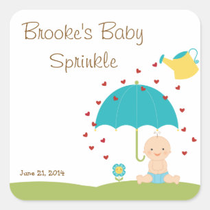 Étiquette de faveur de Baby Sprinkle Shower