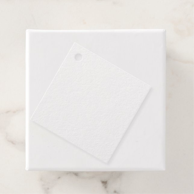 Étiquette de faveur de feuille (Avec boite)