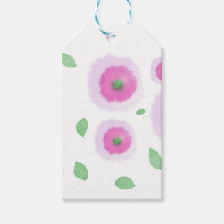 Étiquette de fleurs gonflables