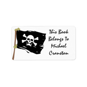 Étiquette de jolly roger