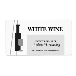 Étiquette De la cave à vin
