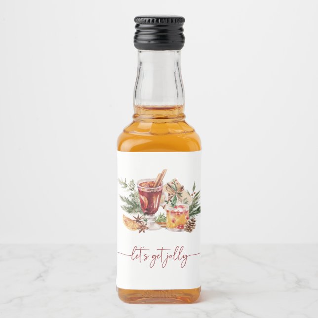 Étiquette de la fête de Noël (Devant)