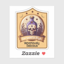 Étiquette de la Souche du Serpent de Sorcières