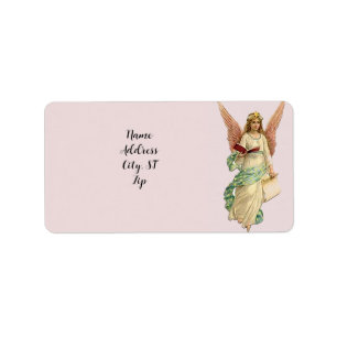 Étiquette de l'adresse de retour Angel