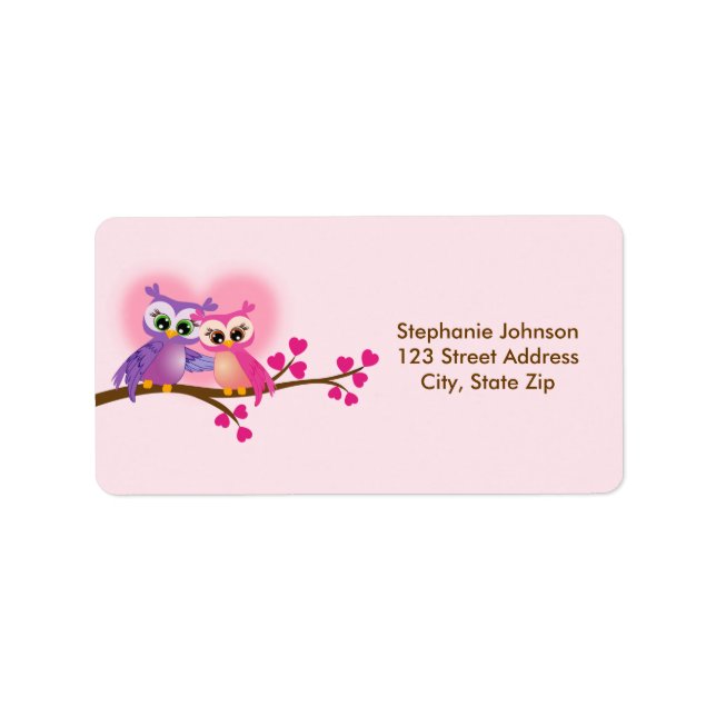 Étiquette de l'adresse de retour de la succursale (Devant)