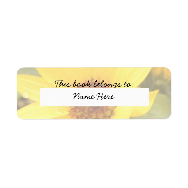 Étiquette de livre alternatif (Devant)