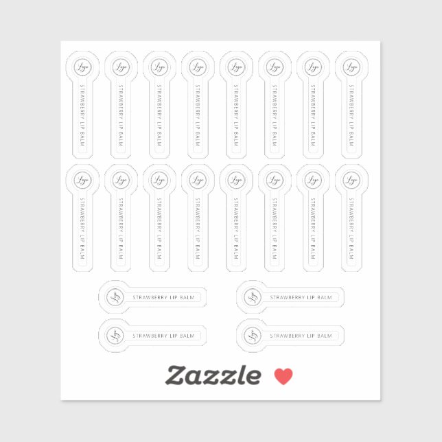 Étiquette de logo et de texte de scellé de sécurit (Feuille)