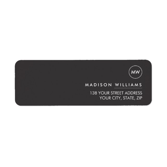 Étiquette de logo promotionnel personnalisé (Devant)