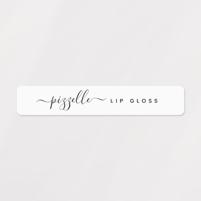 Étiquette de maquillage - Lèvres, Balme, Chapstick (Design 1)
