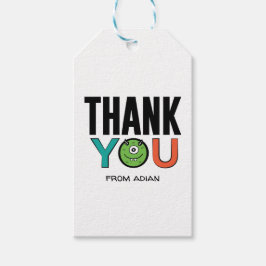 Étiquette de Merci de monstre Favor