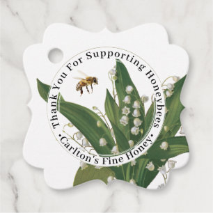 Étiquette de miel personnalisée Fancy Apiary Honey