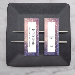 Étiquette de mode Chic Hanging Afficher le prix