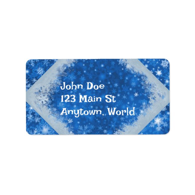 Étiquette de Noël (Devant)