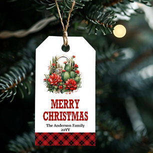 Étiquette de Noël occidentale avec texte Yuletide