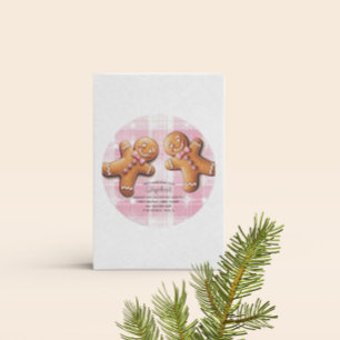 Étiquette de Noël pour biscuits d'affaires de savo