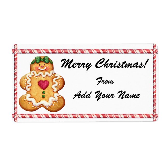 Étiquette de Noël - SRF (Devant)