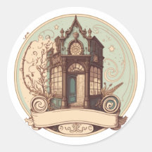 Étiquette de porte simple