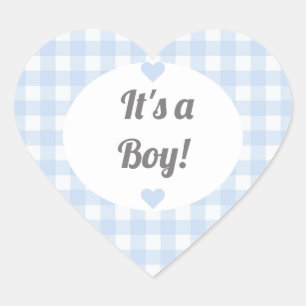 Étiquette de pot-cadeau pour Baby Shower pour un g