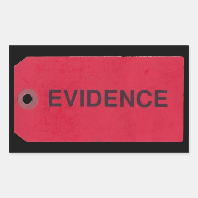 Étiquette de preuve Stickers rectangulaires (Devant)