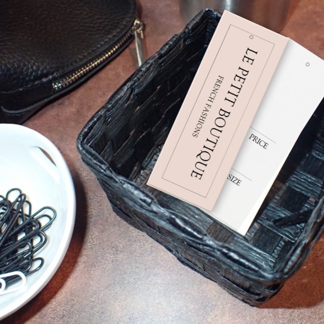 Étiquette de prix de l'affichage à accrochage simp (Créateur téléchargé)