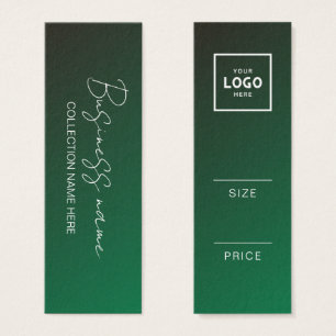 Étiquette de prix minimaliste moderne