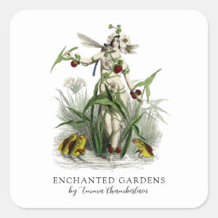 Étiquette de produit Enchanted Garden Gardener Lan