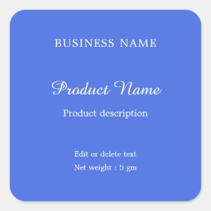 Étiquette de produit minimaliste moderne élégant b