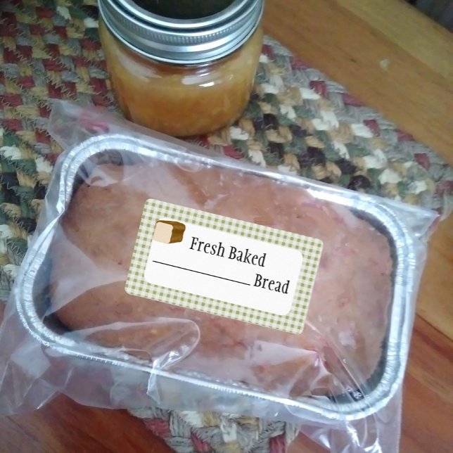 Étiquette de produits de pain frais (Créateur téléchargé)