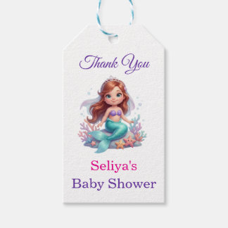 Étiquette de remerciement pour Baby Shower Cute Li