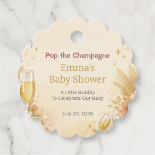 Étiquette de Remerciement pour Baby Shower   Faire