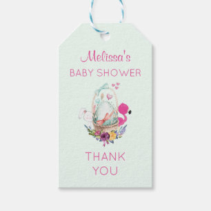 Étiquette de remerciement pour Baby Shower Œuf ave